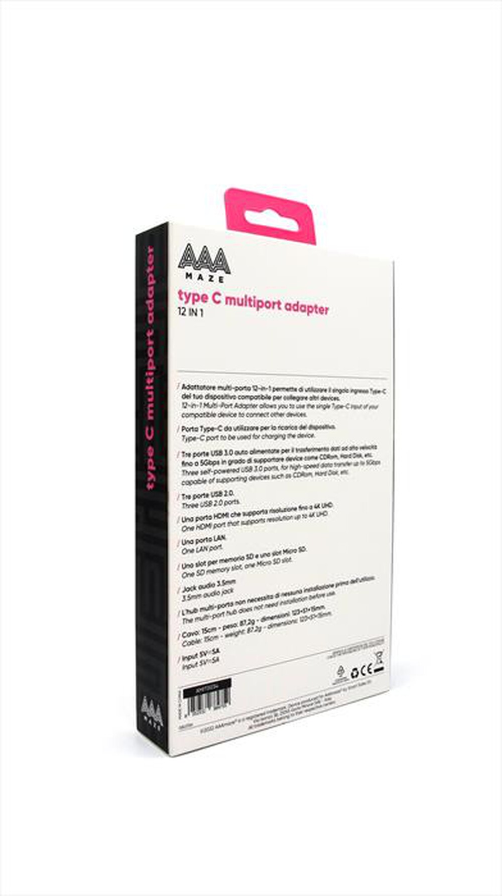 Immagine del prodotto AAAMAZE - HUB TYPE-C 12 IN 1 MULTIPORT HUB ADAPTER