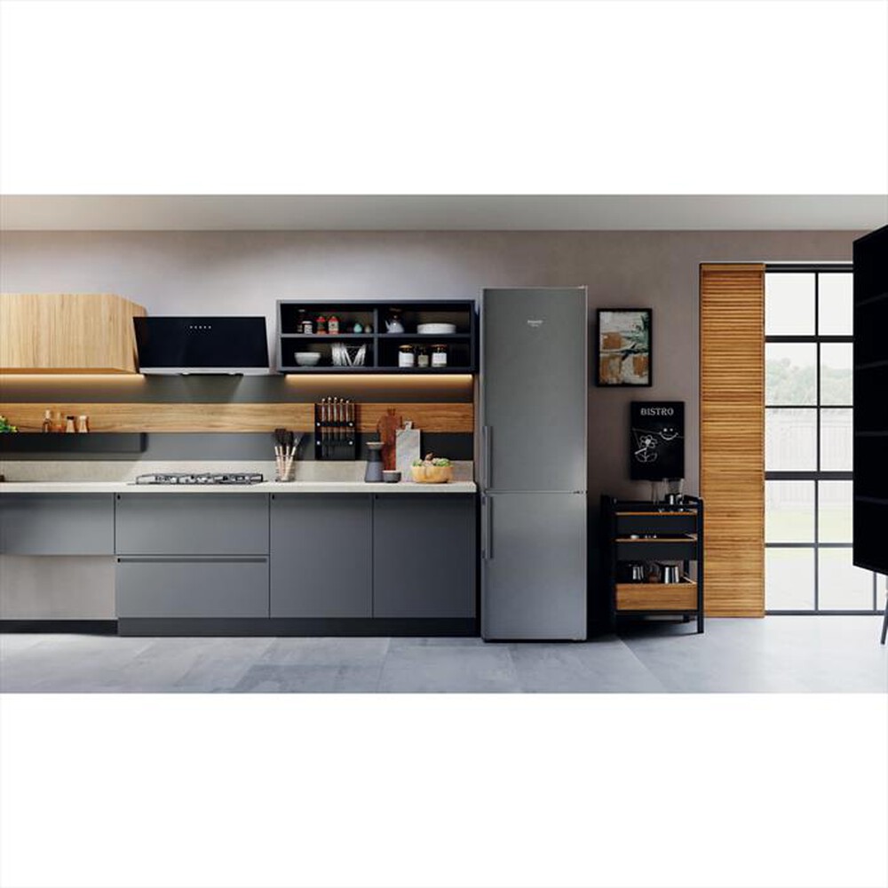 "HOTPOINT ARISTON - Frigorifero combinato HAFC9 TA33SX H O3 Classe D"