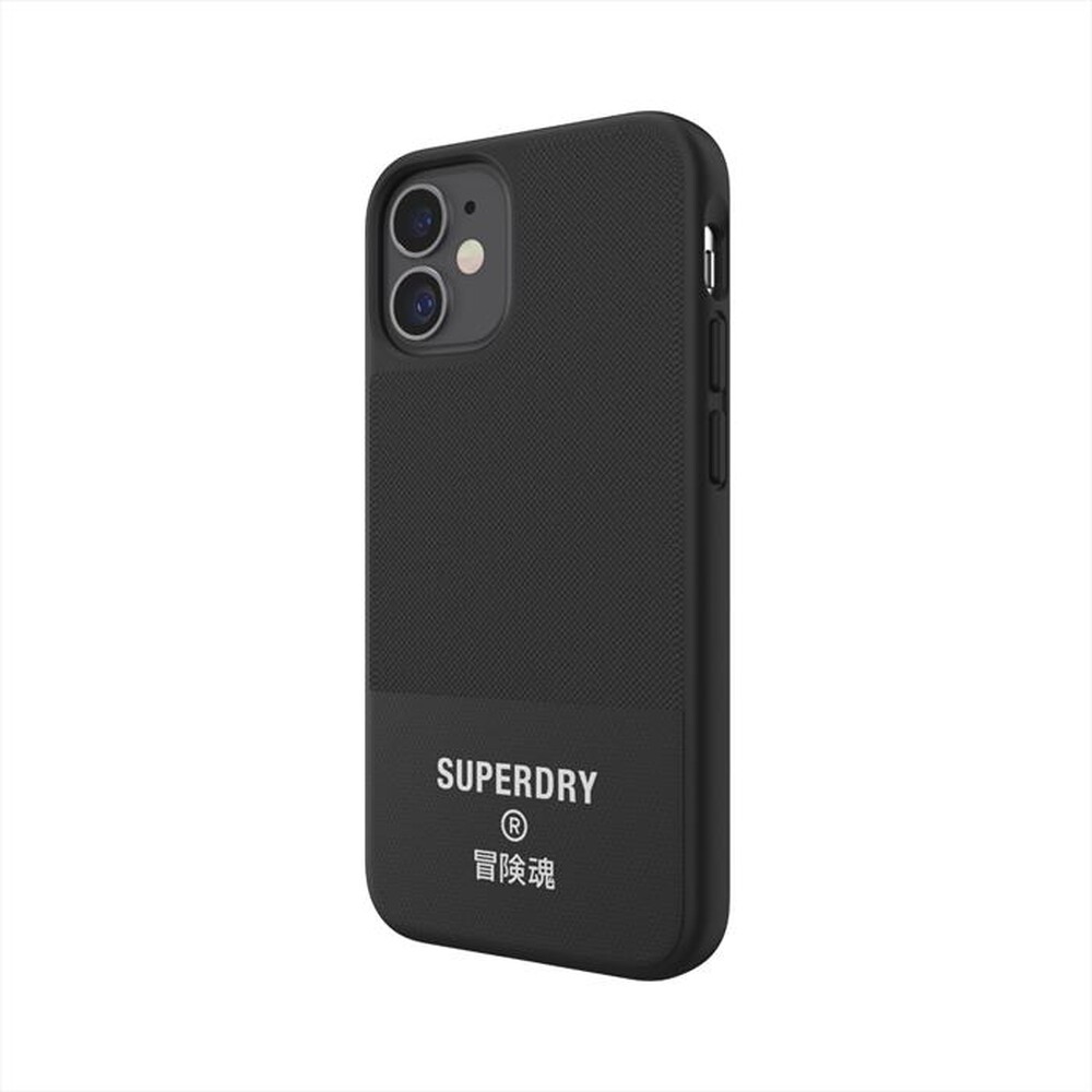 "SUPERDRY - 42585_ SUPERDRY COVER IPHONE 12/12 PRO-NERO / TPU e PC"