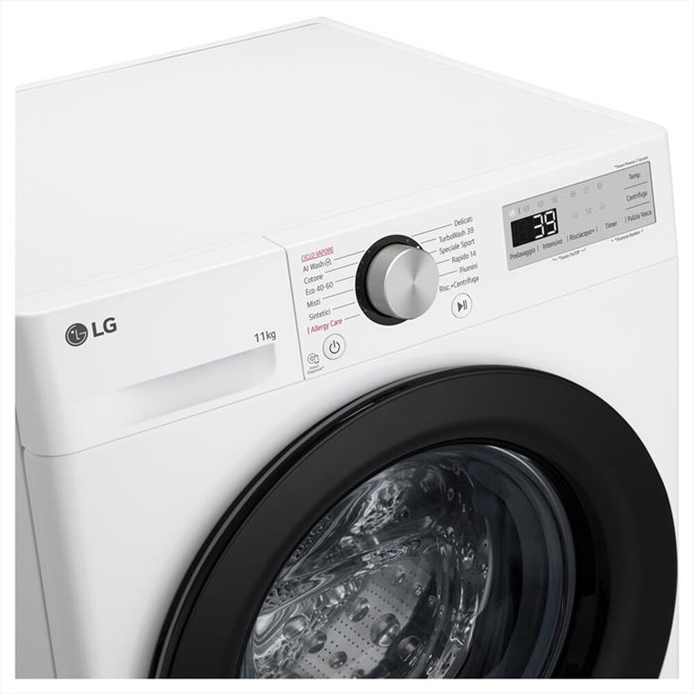 Immagine del prodotto LG - Lavatrice AI DD P1 F4R3P11NSWB 11kg Classe A-Bianco