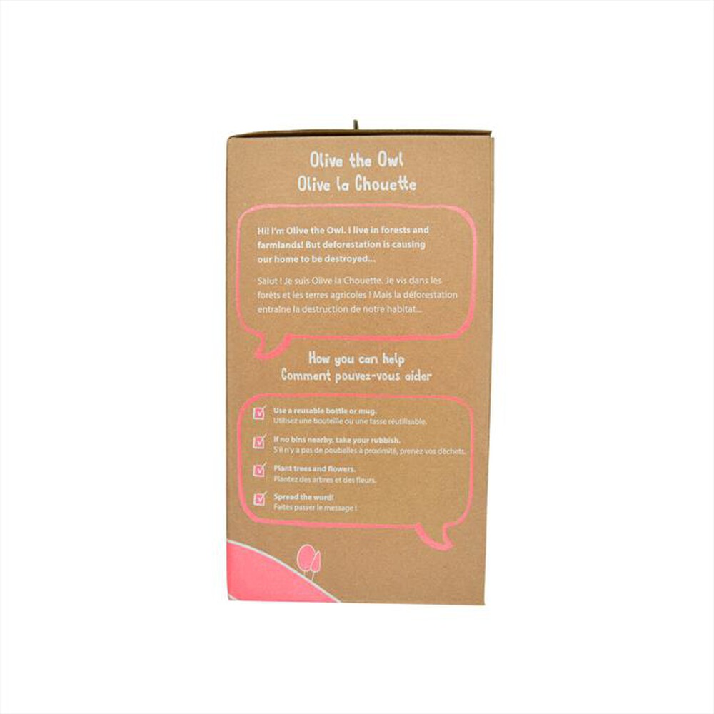 "PLANET BUDDIES - Cuffie wired OLIVE THE OWL-Pink - Rosa"