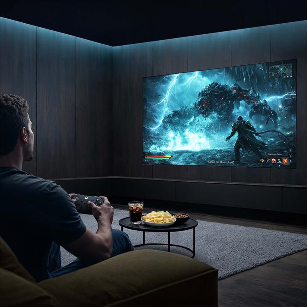 Immagine del prodotto SAMSUNG - Smart TV OLED 4K Vision AI 65" QE65S90HAEXZT-Graphite Black