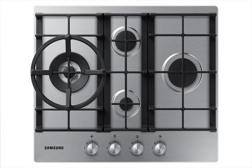 "SAMSUNG - Piano cottura a gas NA64H3031BS/T1 60 cm-Acciaio AISI 304"