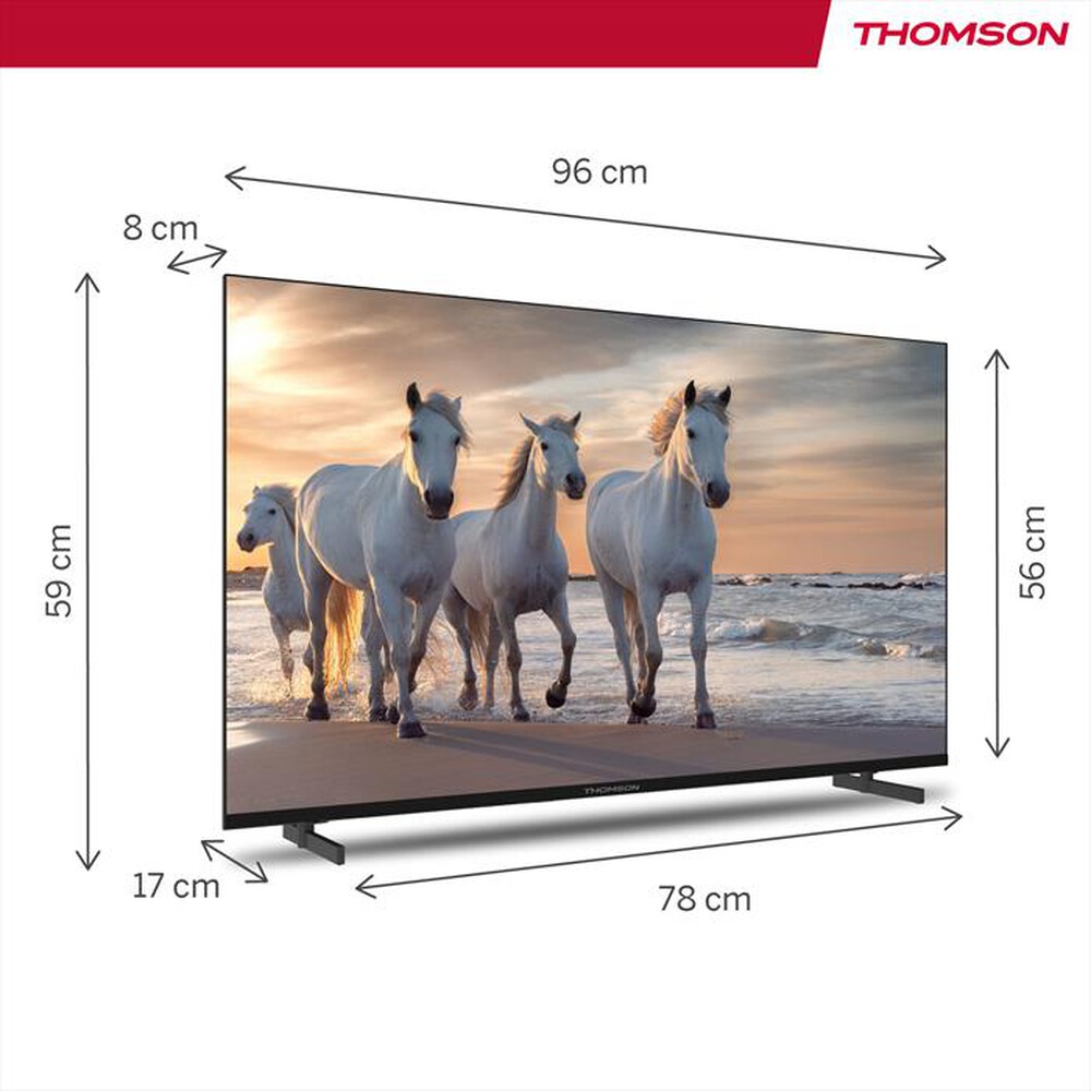 "THOMSON - Smart TV LED 4K 43\" 43UA5S13-Nero"