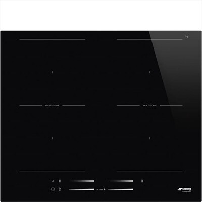 SMEG - Piano cottura induzione SI2M7643D 60 cm-Nero