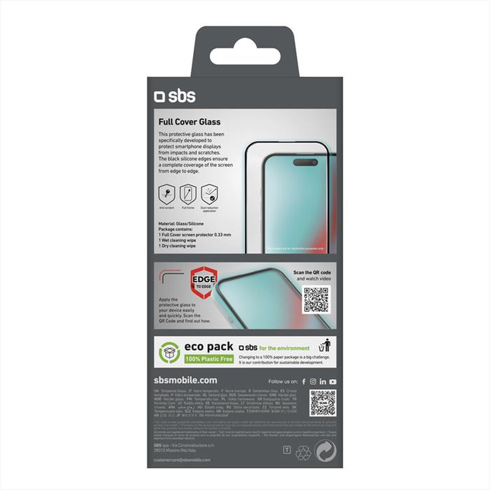 Immagine del prodotto SBS - TESCRFCIP1661-Nero