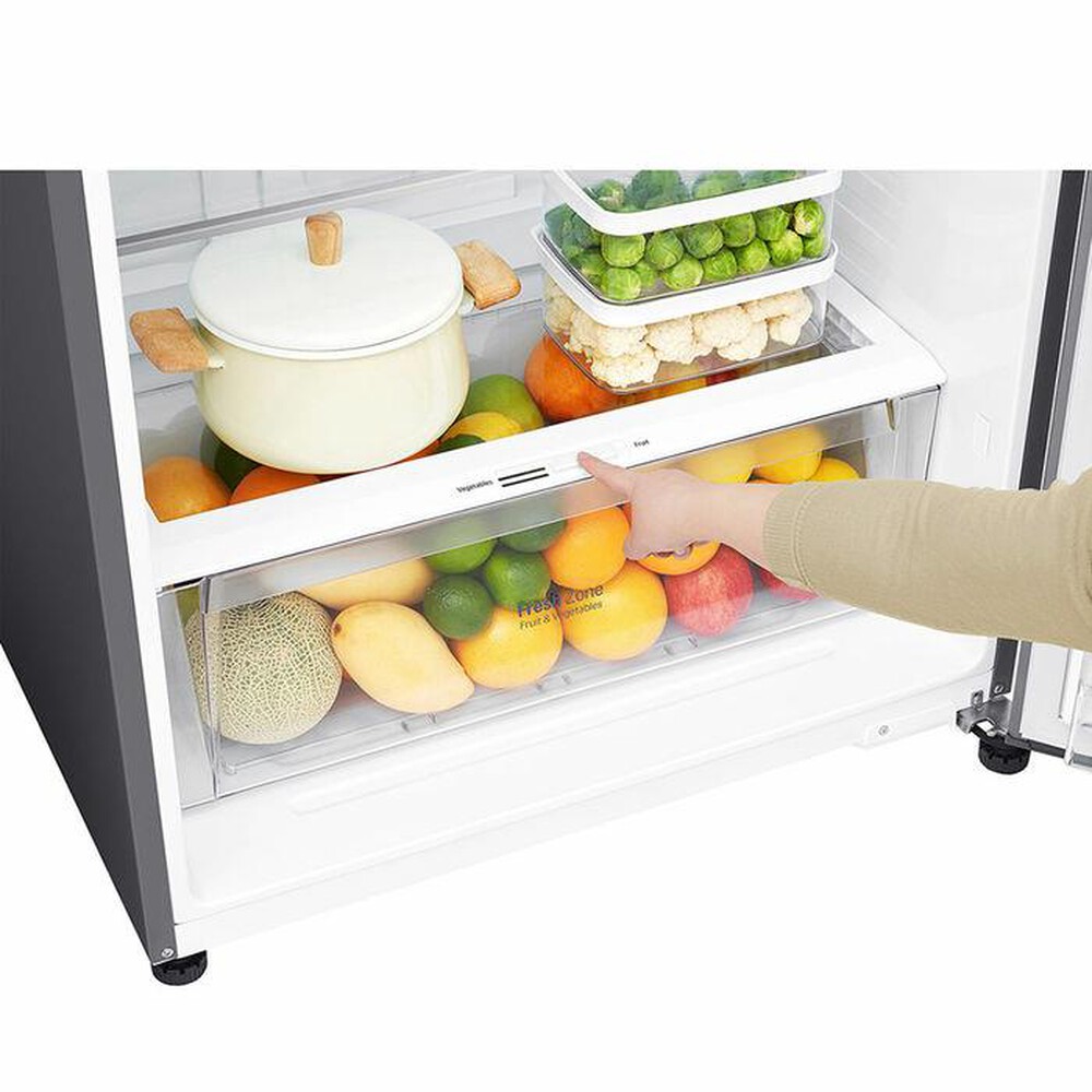 "LG - Frigorifero 2 porte GTF916PZPED Classe E 592L-Platino"
