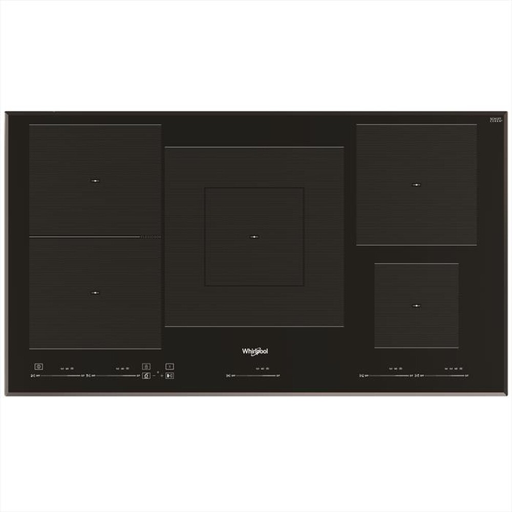 "WHIRLPOOL - Piano cottura elettrico WT 1090 BA 90 cm-Nero"