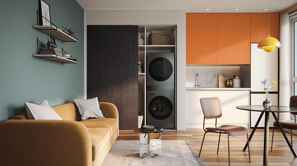 Immagine del prodotto LG - Lavasciuga WASHTOWER WT1210BBF 12/10 Kg Classe A-Platinum Black