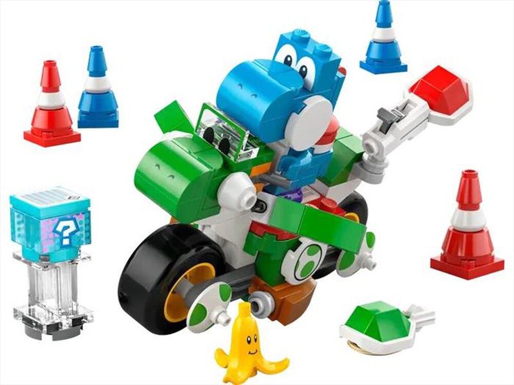 "LEGO - SUPER MARIO Mario Kart: Moto Yoshi - 72031-Multicolore"
