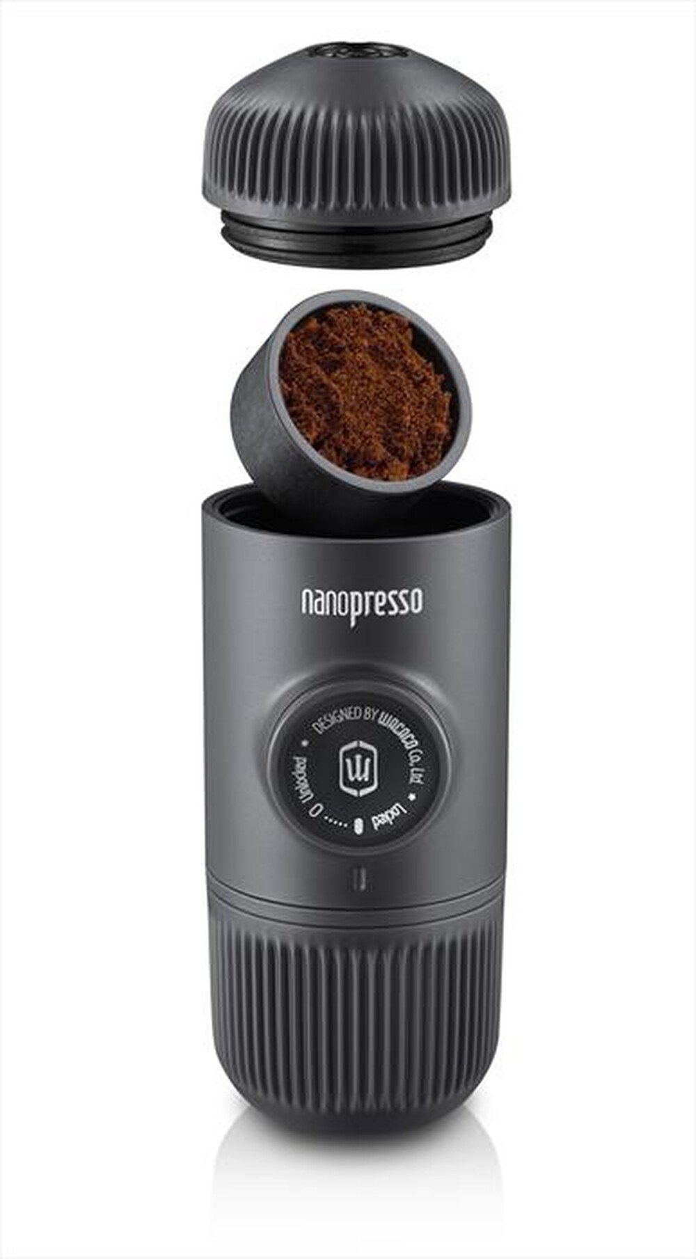 "WACACO - Macchina caffè NANOPRESSO+NS ADAPTOR+CARRYING BAG-NERO"