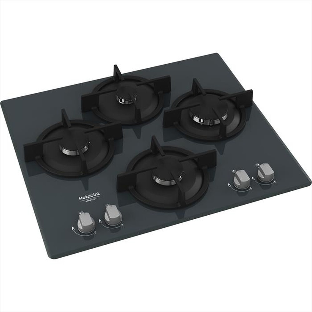 "HOTPOINT ARISTON - Piano cottura a gas HAGD 61S/MR 4 fuochi 59,6cm-Specchio"