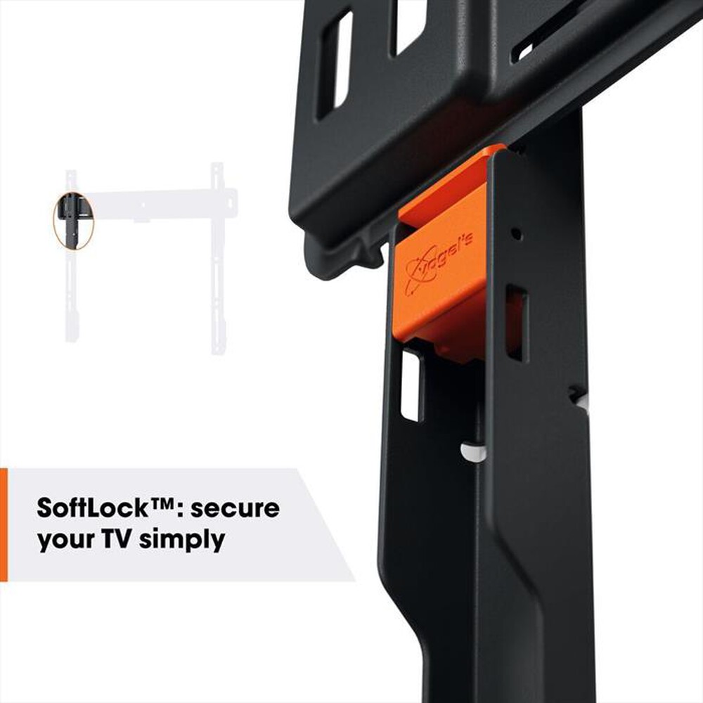 "VOGEL'S RING - Supporto TV TVM 1603 75 Kg-Nero"
