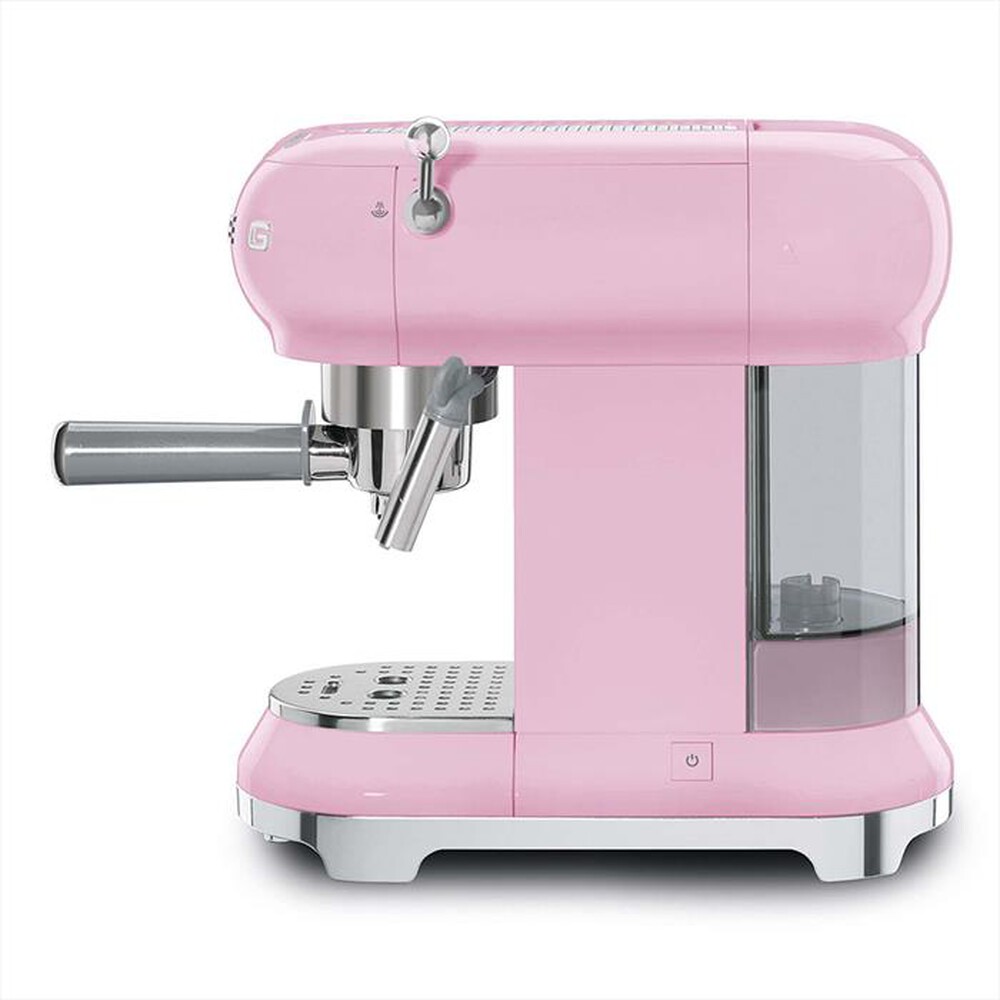 "SMEG - Macchina da Caffè Manuale 50's Style – ECF01PKEU-rosa"