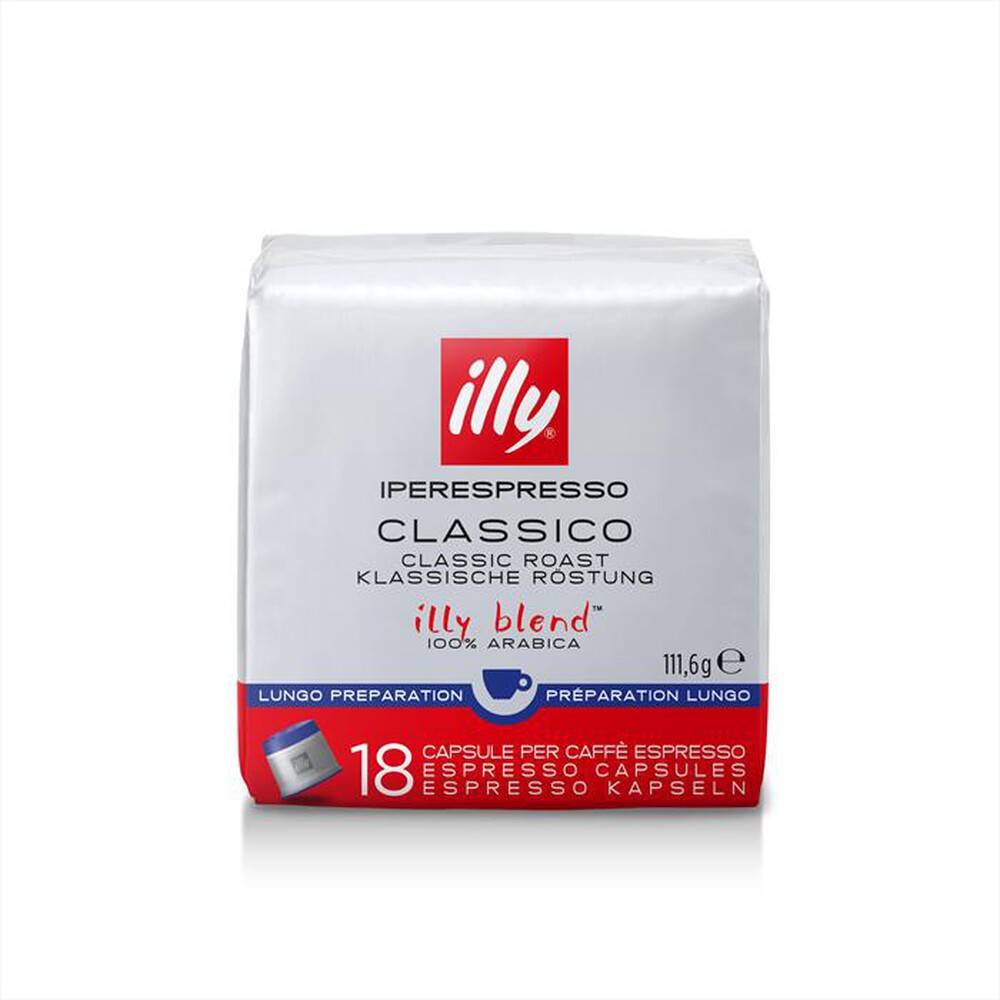 "ILLY - 18 CAPSULE CAFFÈ IPERESPRESSO CLASSICO LUNGO"