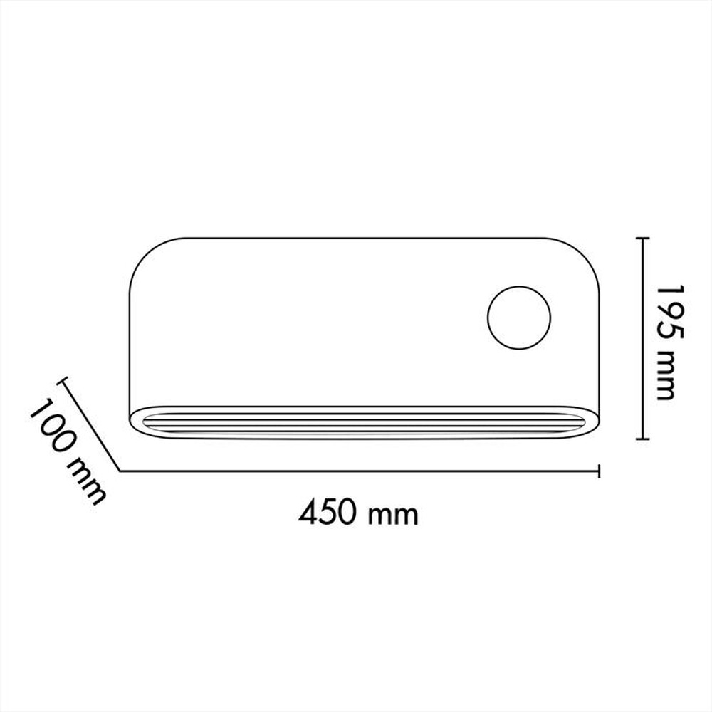 "ARGO - Termoventilatore WILLIS-Bianco"