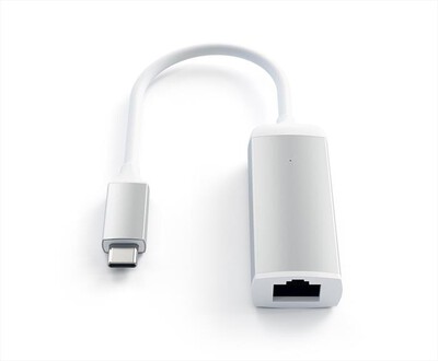 SATECHI - ADATTATORE USB-C A ETHERNET SILVER