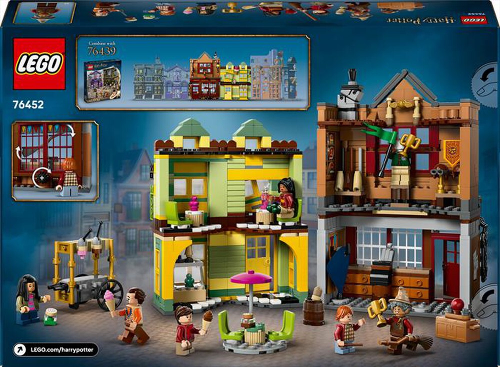 "LEGO - ACCESSORI PER IL QUIDDITCH E GELATERIA-,"
