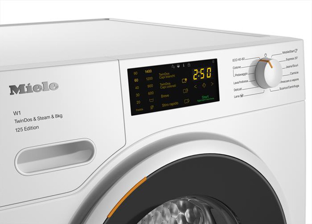 "MIELE - Lavatrice WWB680 WCS 125 EDITION 8 Kg Classe A-Bianco"