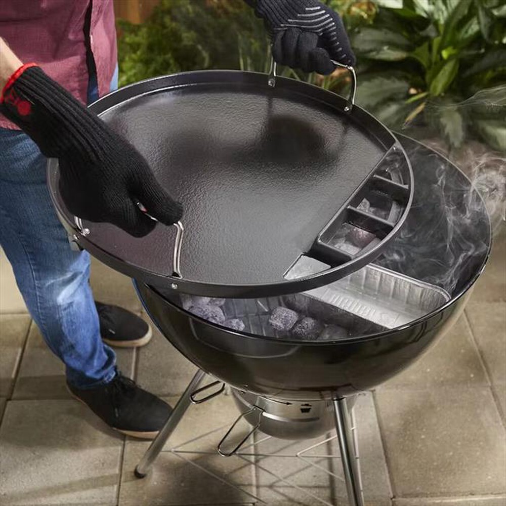 Immagine del prodotto WEBER - PIASTRA GHISA BARBECUE A CARBONE DA 57CM-Nero
