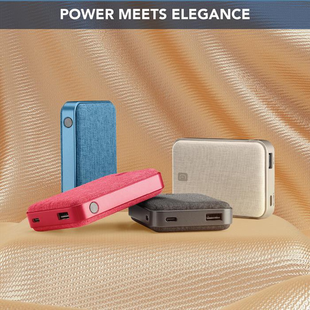 "CELLULARLINE - POWER BANK GLAM BIANCO-Bianco"