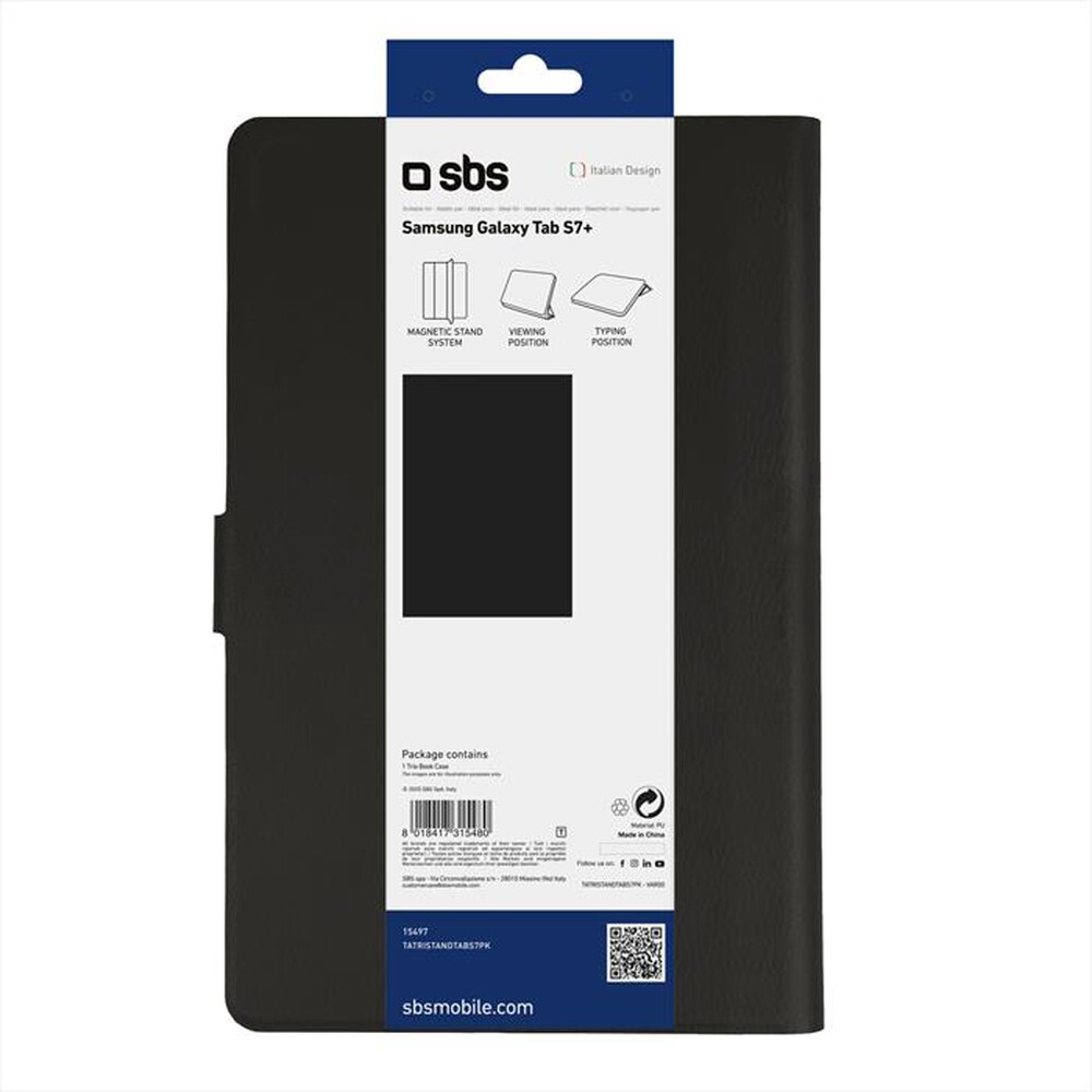 "SBS - TATRISTANDTABS7PK-Nero"