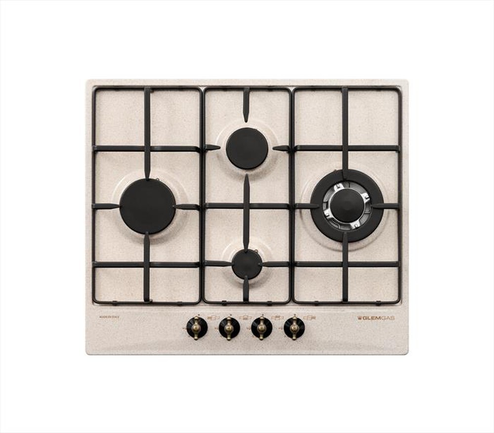 Immagine del prodotto GLEM GAS - Piano cottura a gas GT645SA 4 fuochi 56cm-Avena