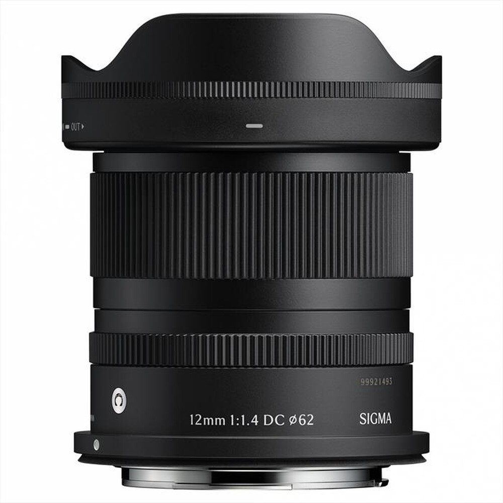 Immagine del prodotto SIGMA - Obiettivo 12mm-F/1.4 (C) AF DC,attacco Canon-Nero