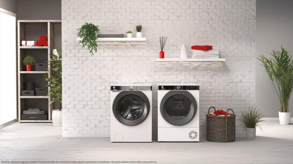 "HOOVER - Lavatrice HWP410AMBC7 10 Kg Classe A-Bianco"
