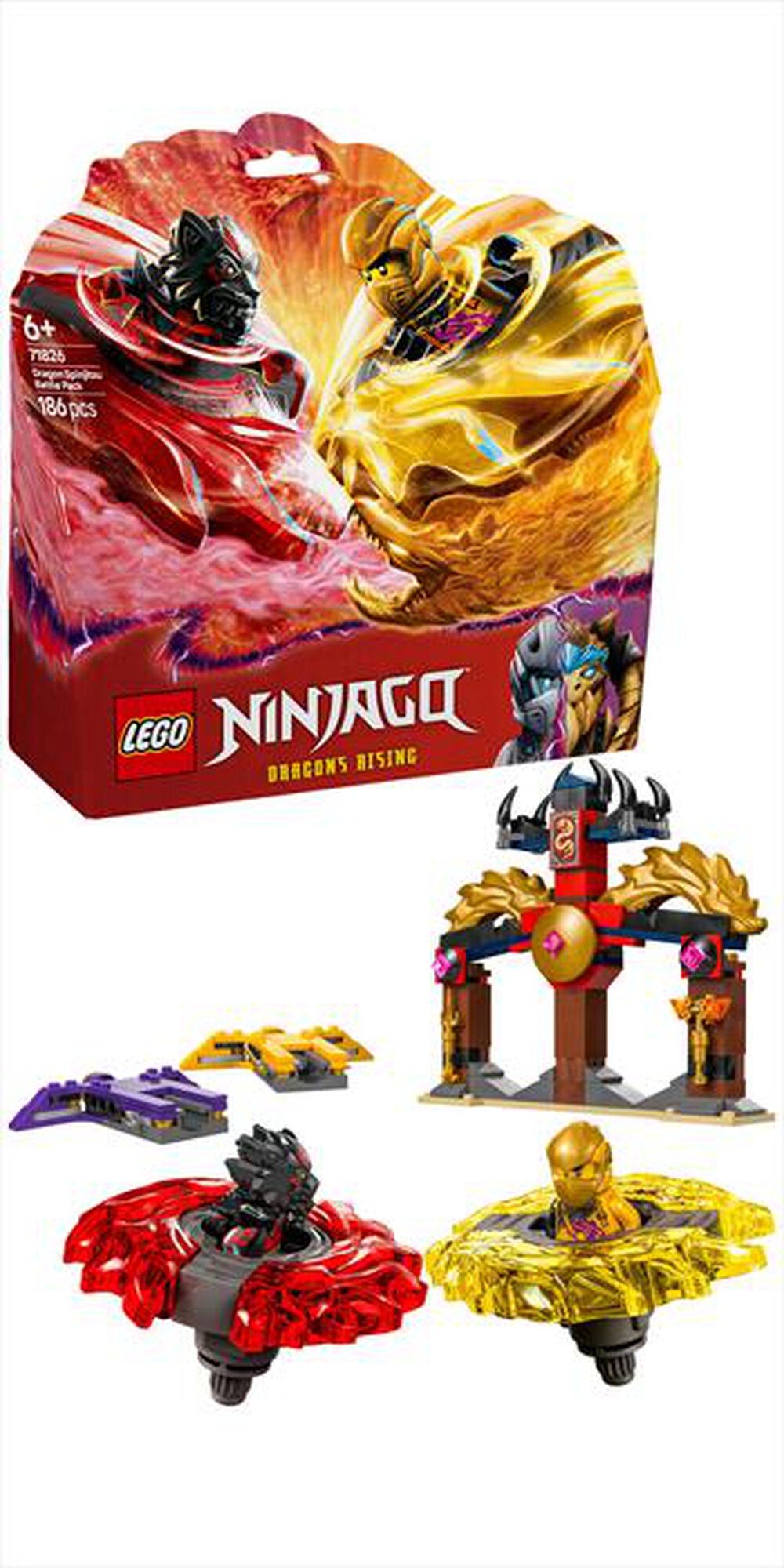Immagine del prodotto LEGO - NINJAGO Battle Pack draghi dello Spinjitzu 71826