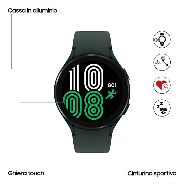 SAMSUNG - GALAXY WATCH4 44MM BT-Green | Euronics