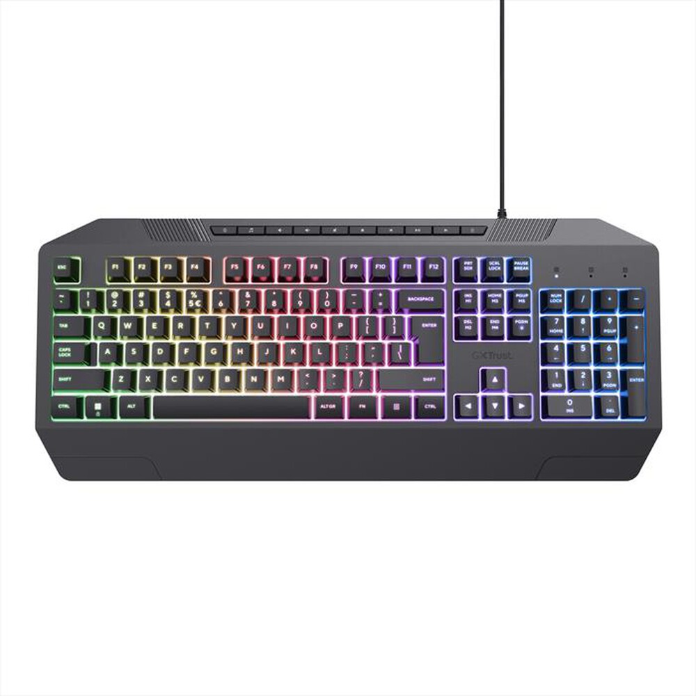 "TRUST - Tastiera + Mouse GXT791 3-IN-1 BUNDLE IT-Black"