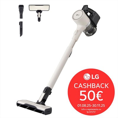 LG - Scopa elettrica CORDZERO A9K-LITE1C-Calming Beige