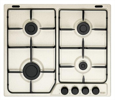 DE LONGHI - Piano cottura a gas FFS 46 ASV 4 fuochi 58cm-Avena