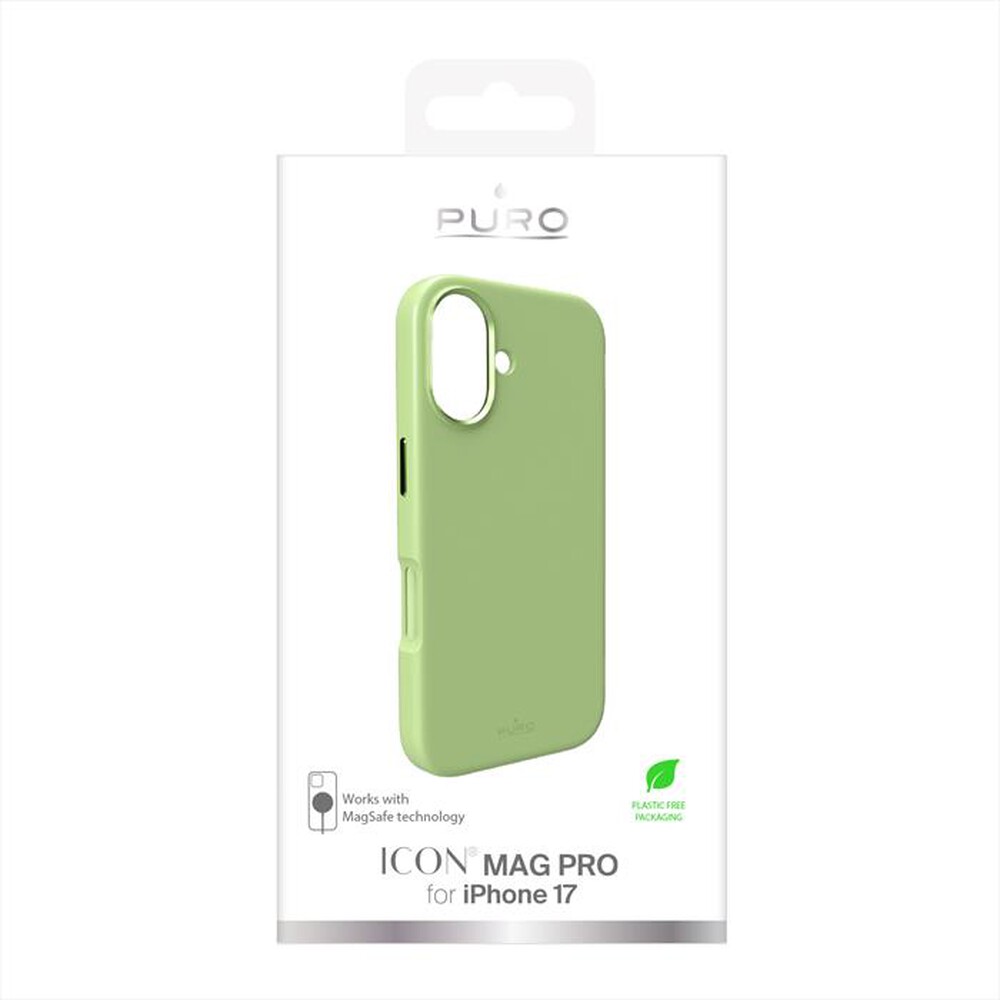 Immagine del prodotto PURO - Cover ICON MAG PRO per iPhone 17-Salted Lime
