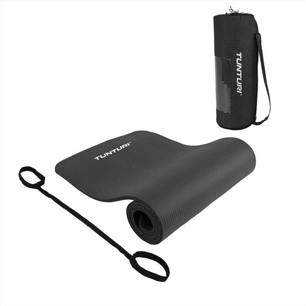 "TUNTURI - FITNESSMAT NBR BLACK-nero"