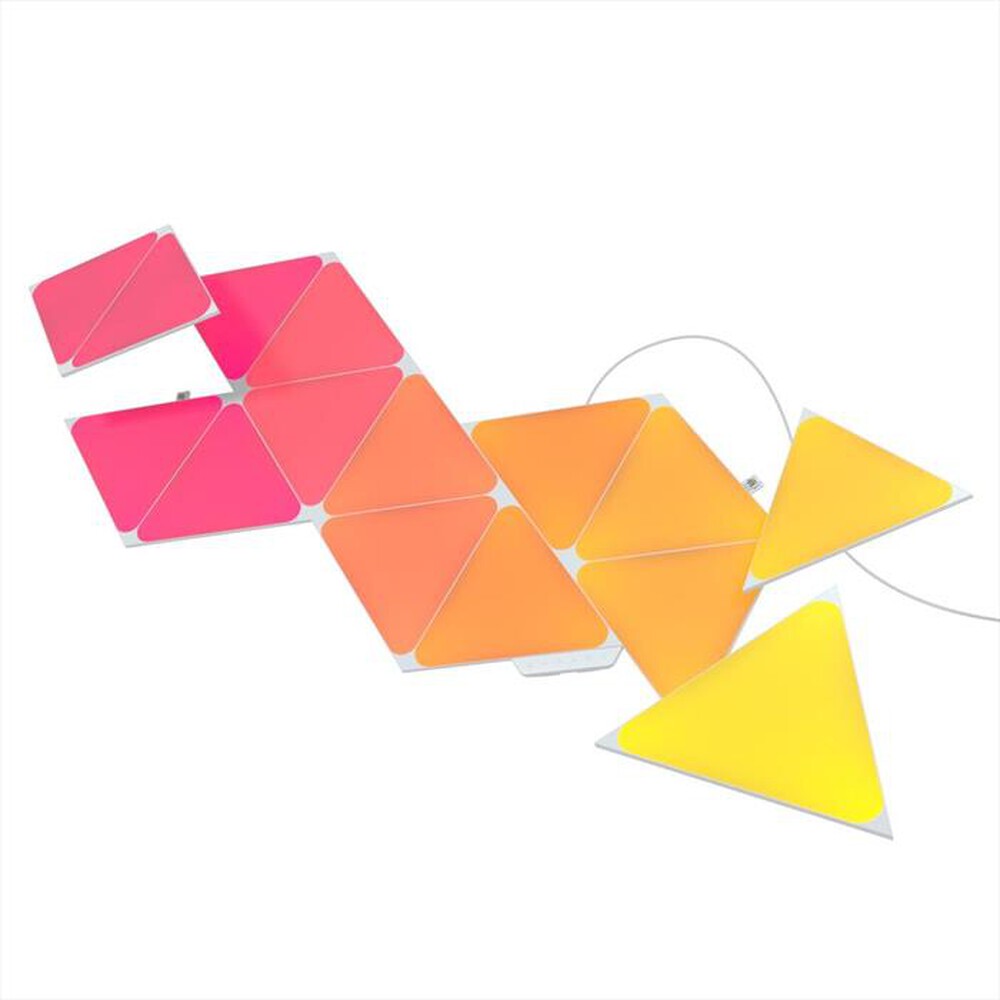 "NANOLEAF - SHAPES SMARTER KIT - 15 TRIANGOLI LUMINOSI-WHITE"