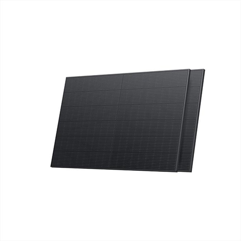 Immagine del prodotto ECOFLOW - PANNELLO SOLARE 2 X 400W RIGIDO + MOUNTING FEET-Nero