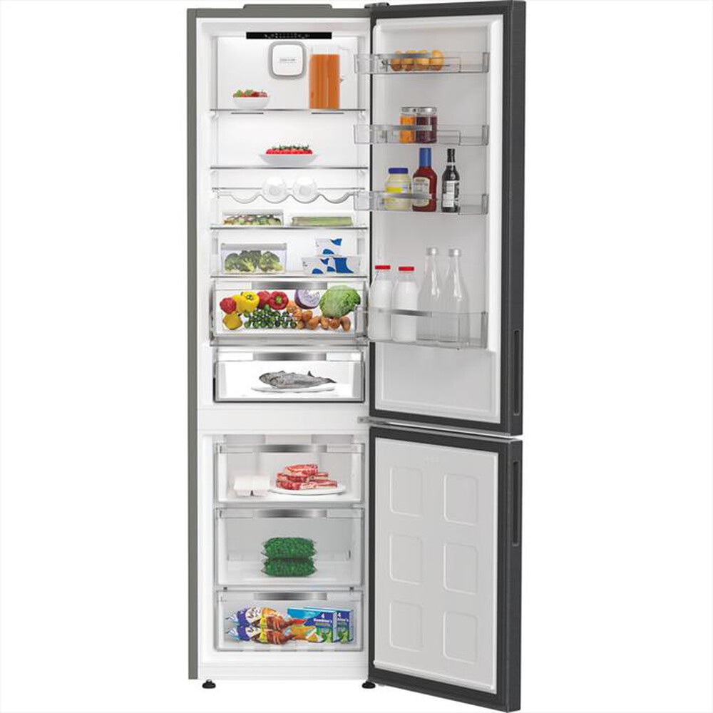 "HOTPOINT ARISTON - Frigorifero combinato HPK 25403 XBR6E Classe C-Nero"
