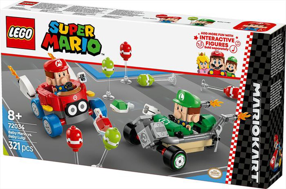 Immagine del prodotto LEGO - SUPER MARIO Mario Kart Baby Mario Baby Luigi 72034