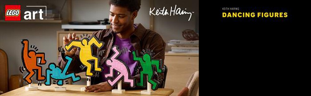 Immagine del prodotto LEGO - ART Keith Haring – Figure danzanti 31216