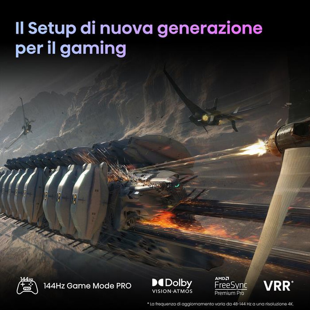 Immagine del prodotto HISENSE - Smart TV MINI LED UHD 4K 100" 100U7KQ-Metal