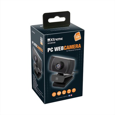 XTREME - PC WEBCAMERA-NERO