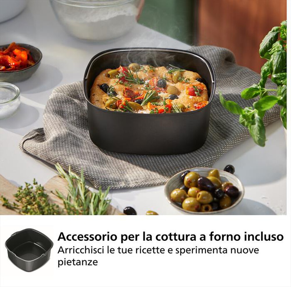 "PHILIPS - FRIGGITRICE AIRFRYER SERIE 5000 DA 7.2L HD9285/93"