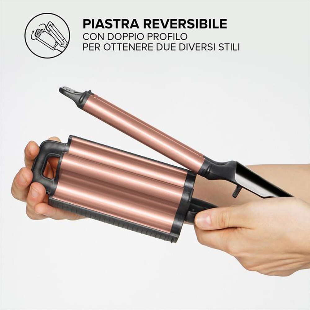 Immagine del prodotto IMETEC - PIASTRA A ONDE MY PRO BEACH WAVES GT20 400 11738-NERO