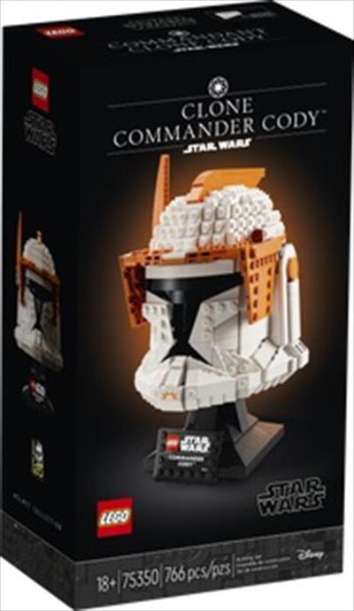 LEGO - STAR WARS Casco del Comandante clone Cody - 75350-Multicolore