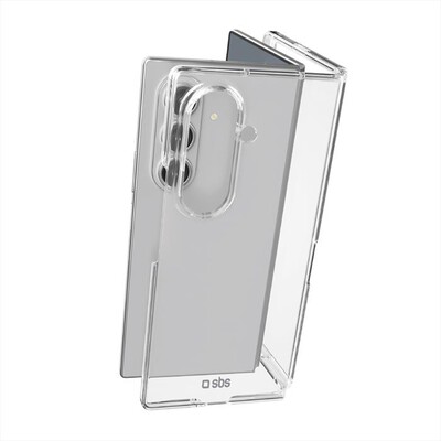 SBS - Cover Hybrid per Samsung Z Fold 7-Trasparente