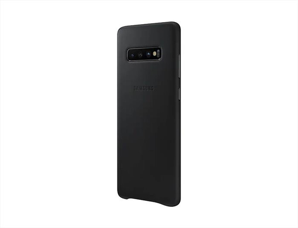 "SAMSUNG - LEATHER COVER GALAXY S10+-Nero"