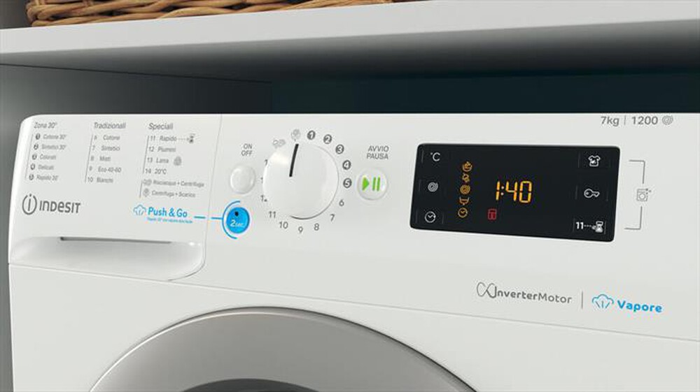 Immagine del prodotto INDESIT - Lavatrice INNEX BWSE 7125X SV IT 7 Kg Classe B-Bianco