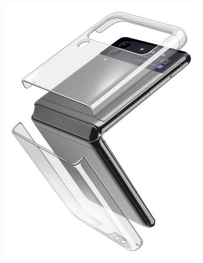 CELLULARLINE - Custodia CLEARCSGALZFLIP4T per Galaxy Z Fold4